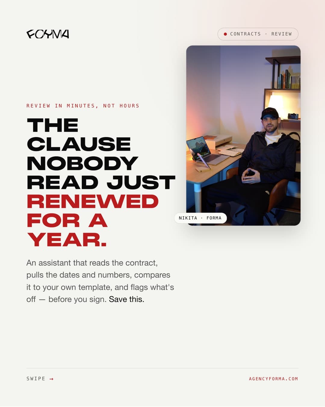 The Clause Nobody Read Just Renewed for a Year — cover