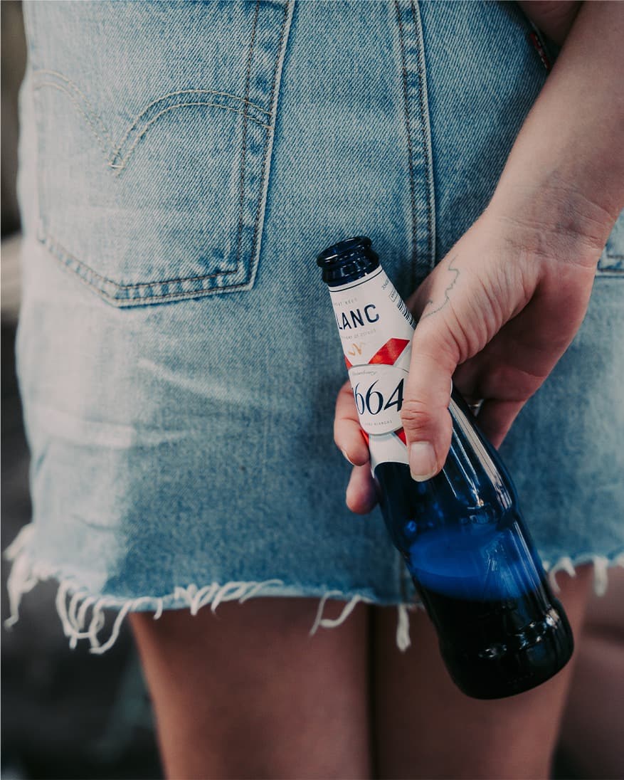 Blanc 1664 — Kronenbourg 1664 — image 3