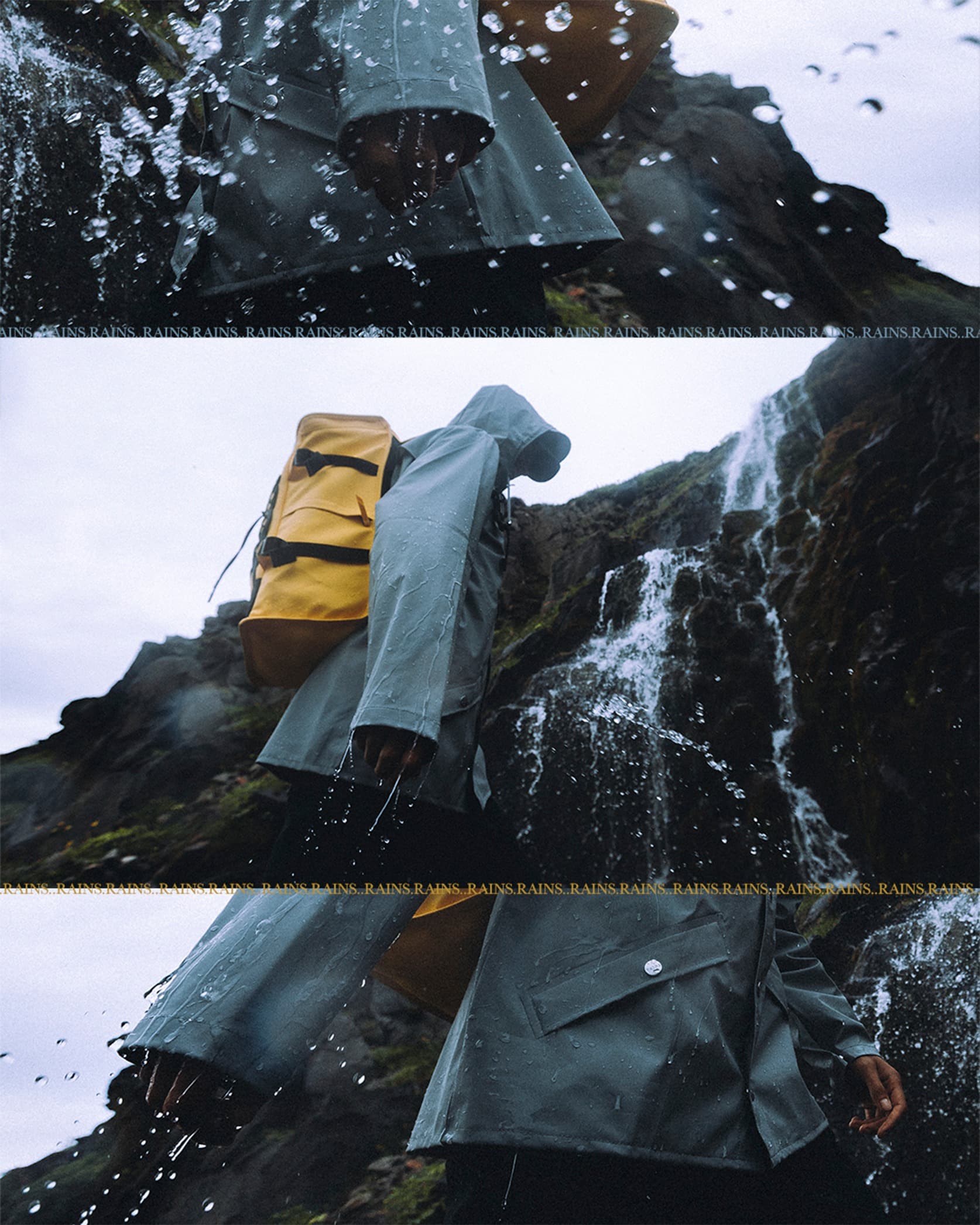 Rains — Product photography